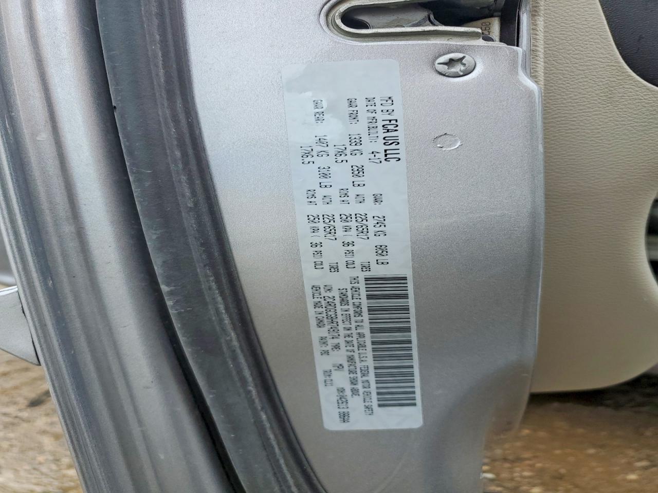 2017 Dodge Grand Caravan Sxt - zdjęcie 13