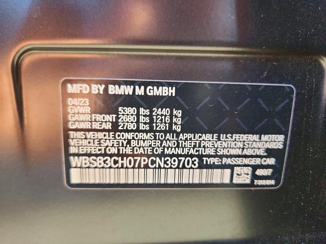 2023 BMW M5 - zdjęcie 12
