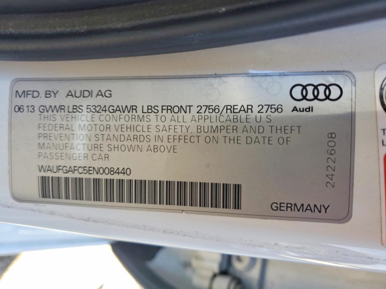 2014 Audi A6 Premium Plus - zdjęcie 13