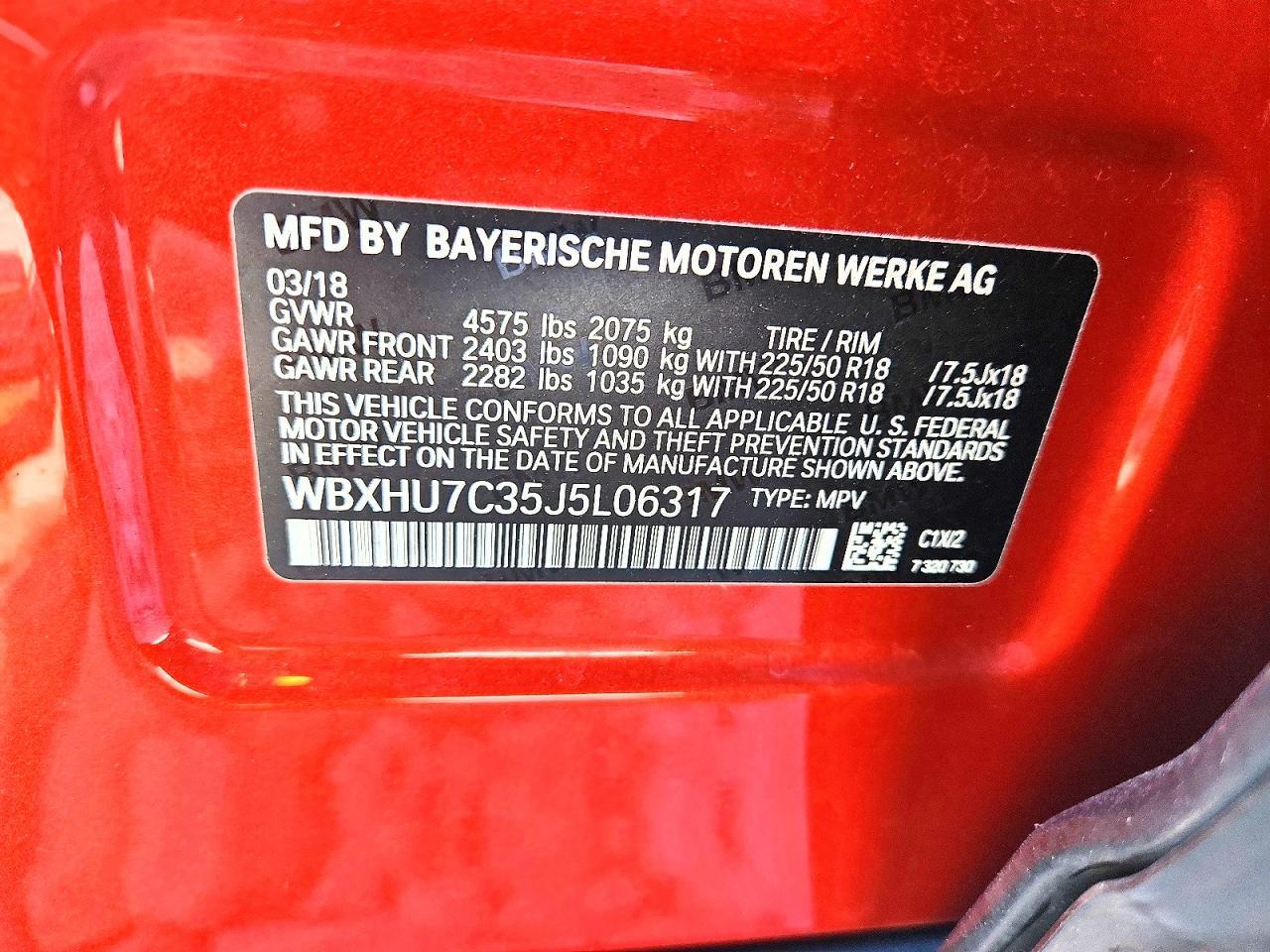 2018 BMW X1 Sdrive28I - zdjęcie 12