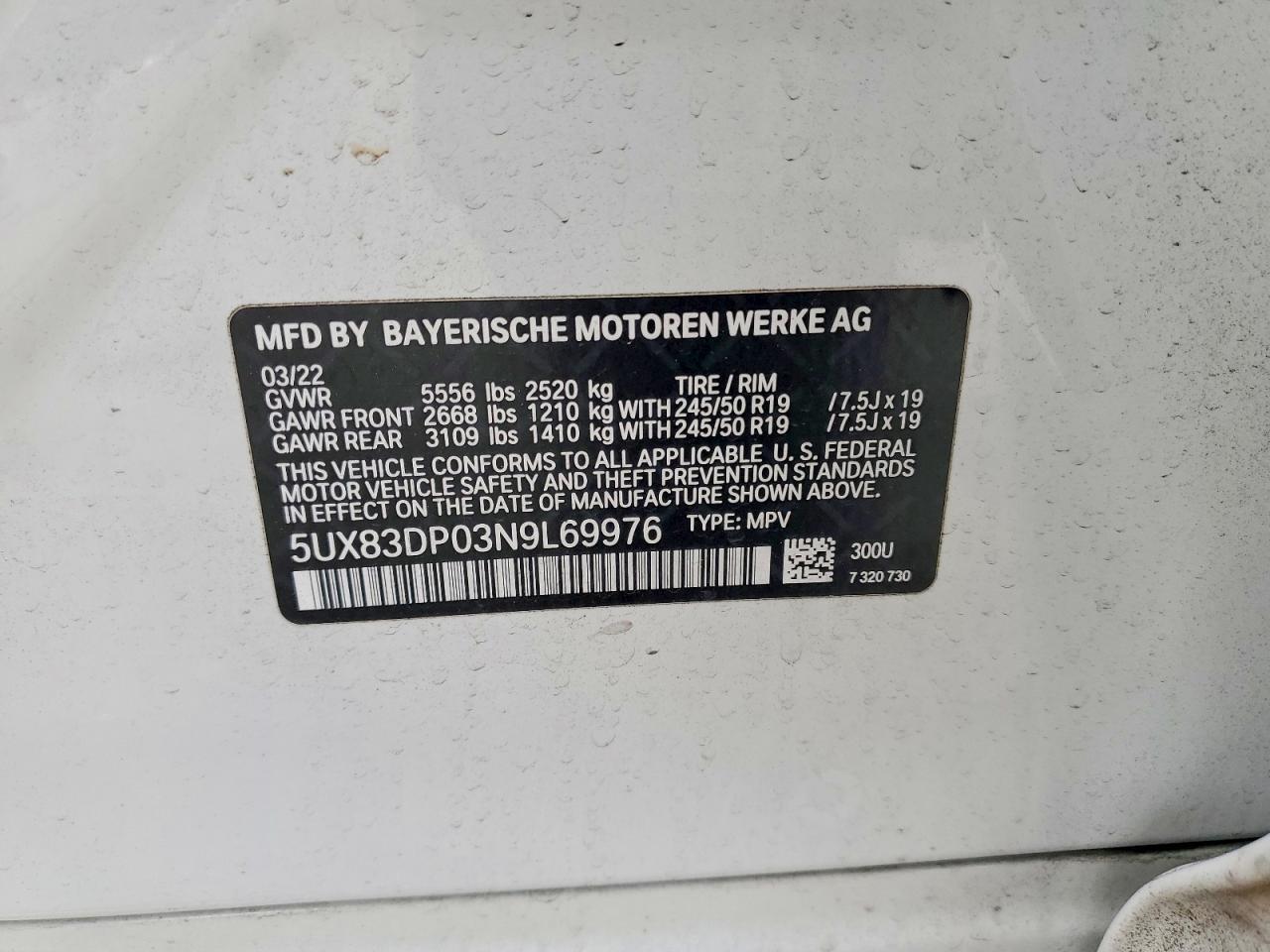 2022 BMW X3 M40I - zdjęcie 13
