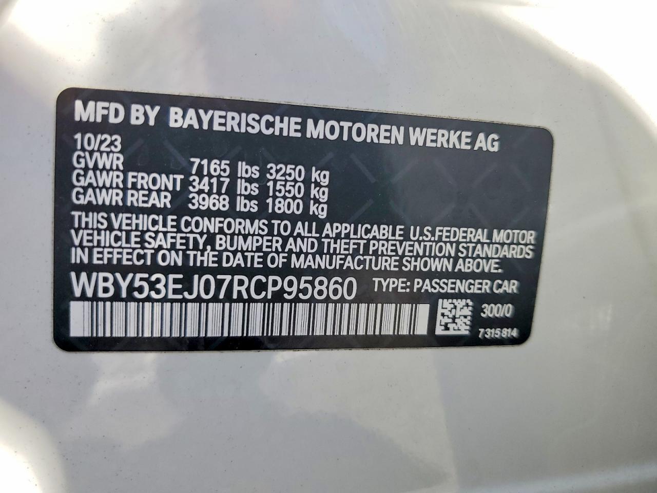 2024 BMW I7 xDrive60 - zdjęcie 13