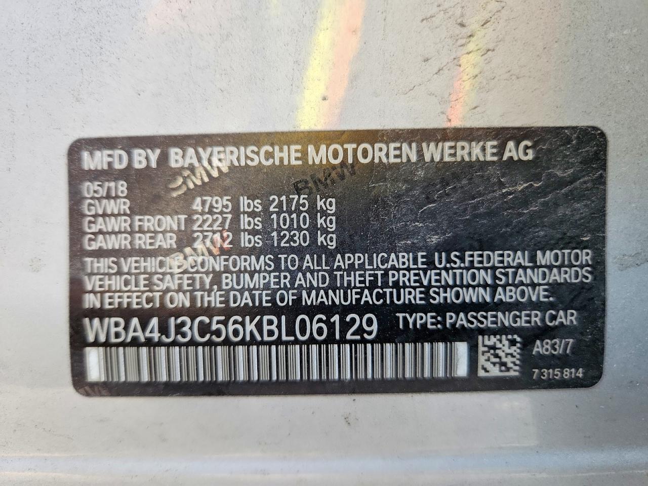 2019 BMW Seria 4 430i - zdjęcie 12