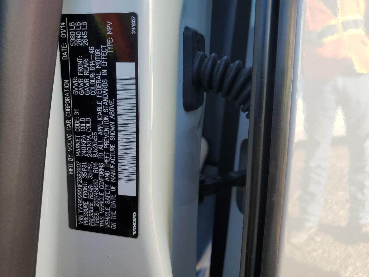 2015 Volvo Xc60 T6 Platinum - zdjęcie 14