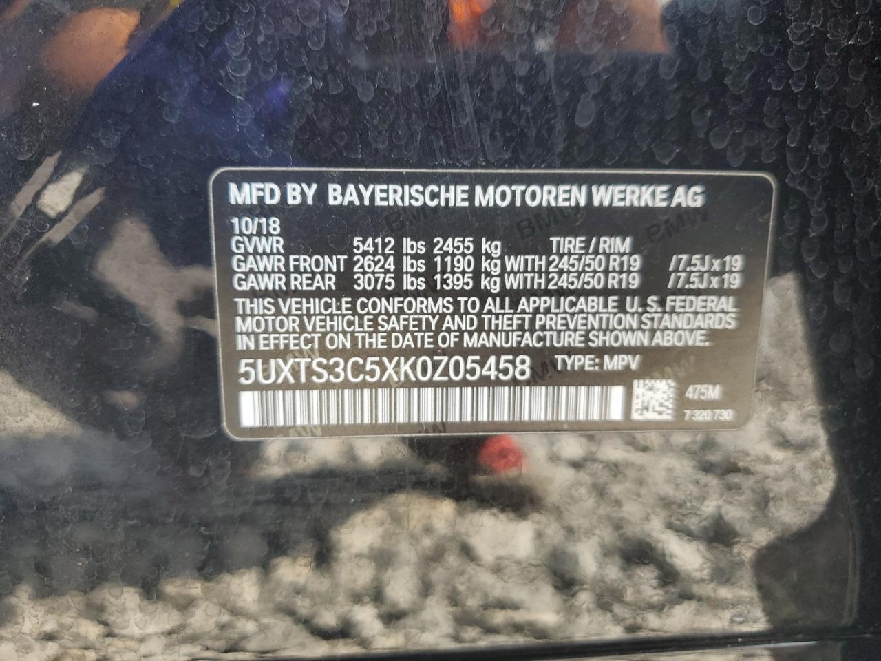 2019 BMW X3 xDrivem40I - zdjęcie 13