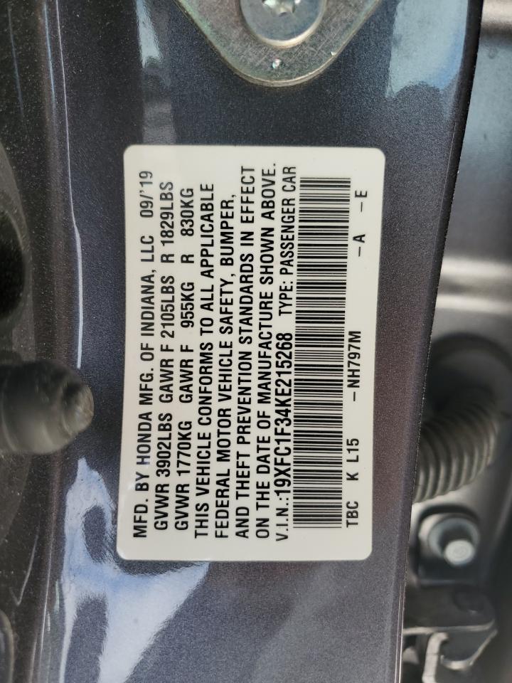 2019 Honda Civic - zdjęcie 12