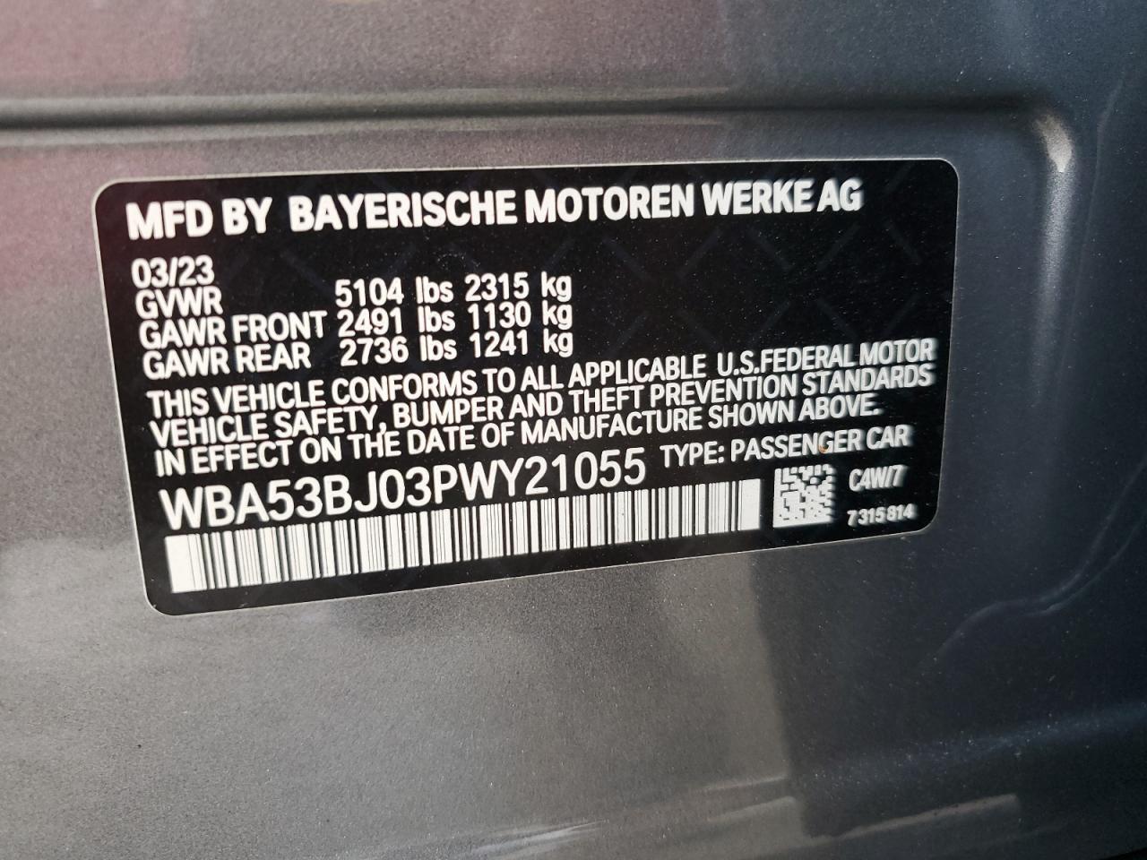 2023 BMW Seria 5 - zdjęcie 13