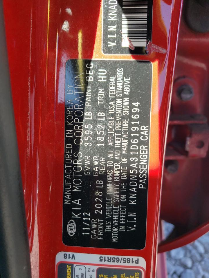 2013 Kia Rio Ex - zdjęcie 12