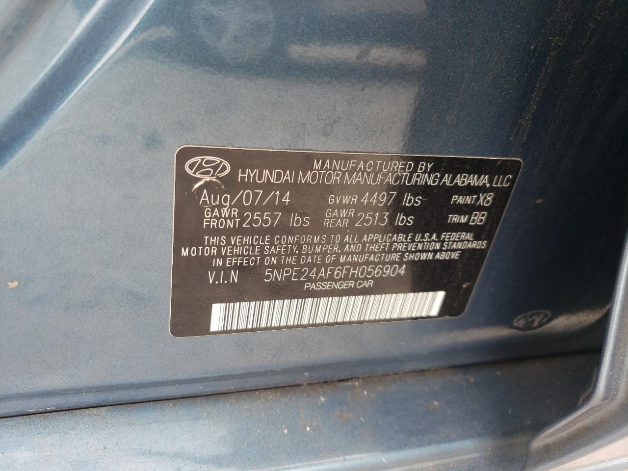 2015 Hyundai Sonata Se - zdjęcie 12