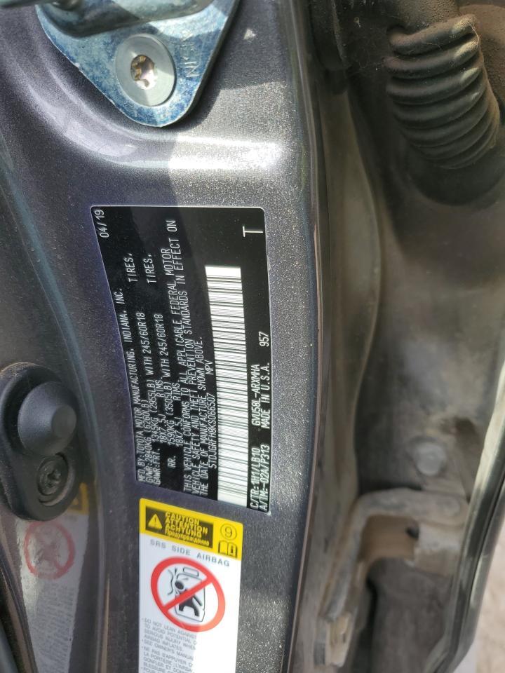 2019 Toyota Highlander Hybrid - zdjęcie 13