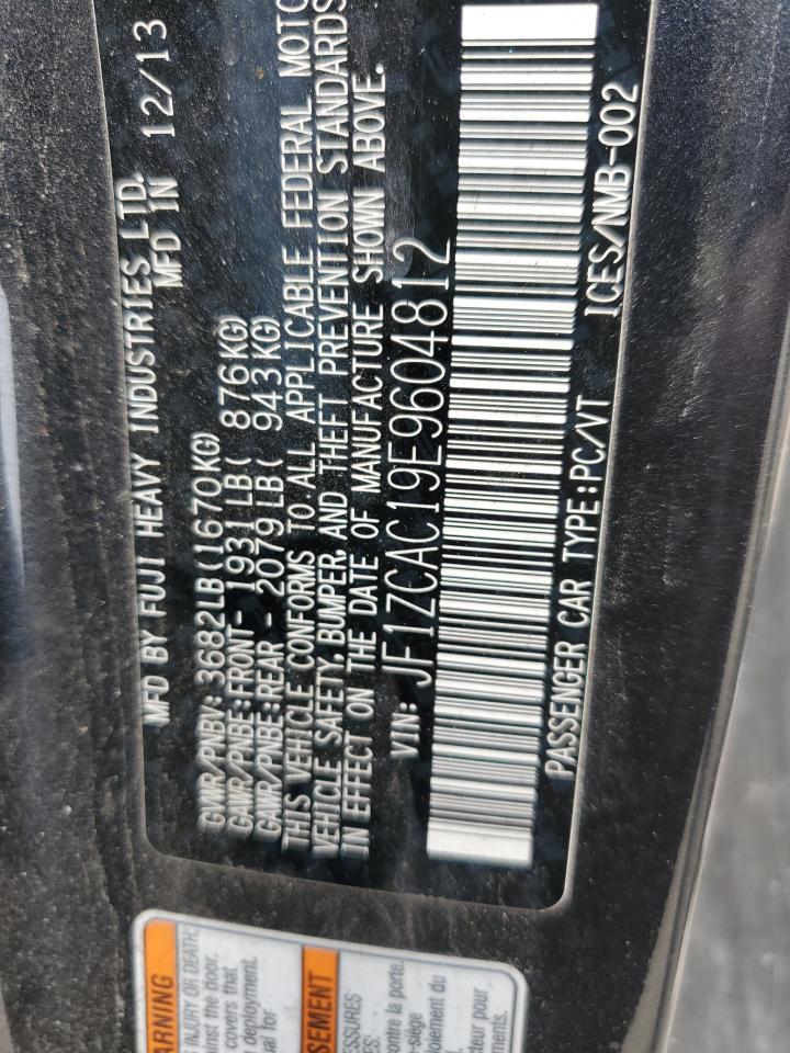 2014 Subaru Brz 2.0 Limited - zdjęcie 12