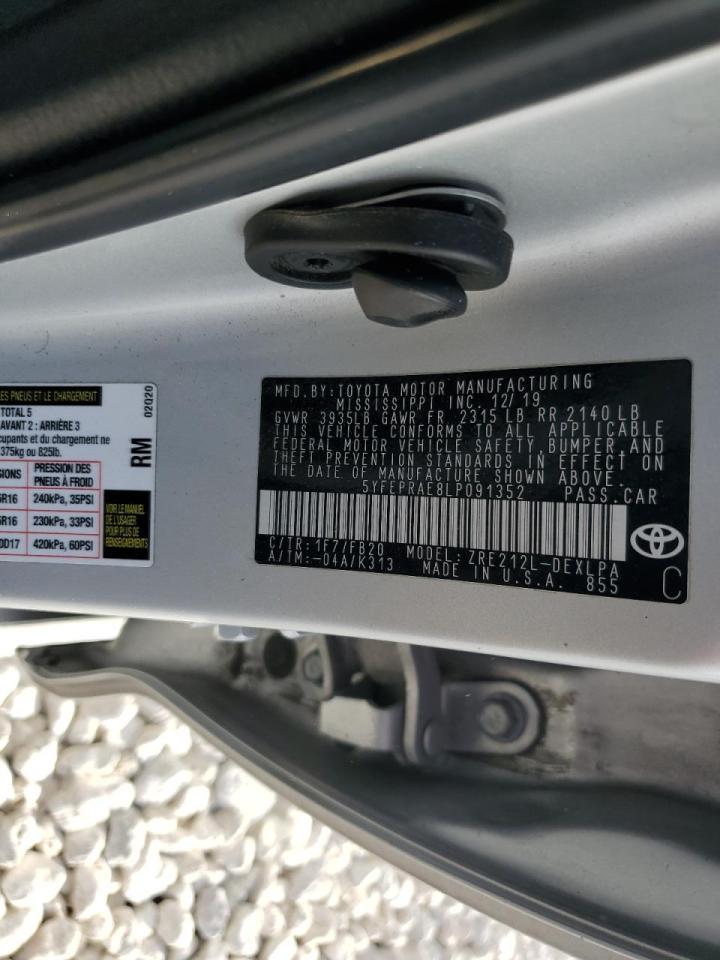 2020 Toyota Corolla - zdjęcie 12