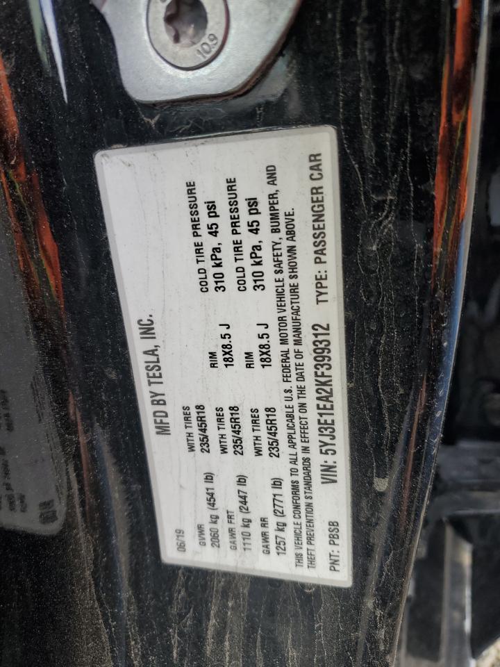 2019 Tesla Model 3 - zdjęcie 12