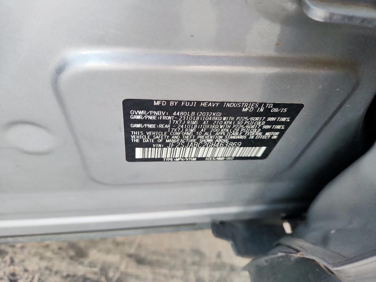 2016 Subaru Forester - zdjęcie 12
