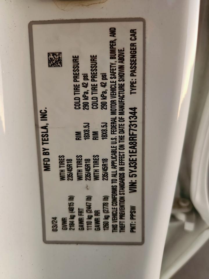 2024 Tesla Model 3 - zdjęcie 24