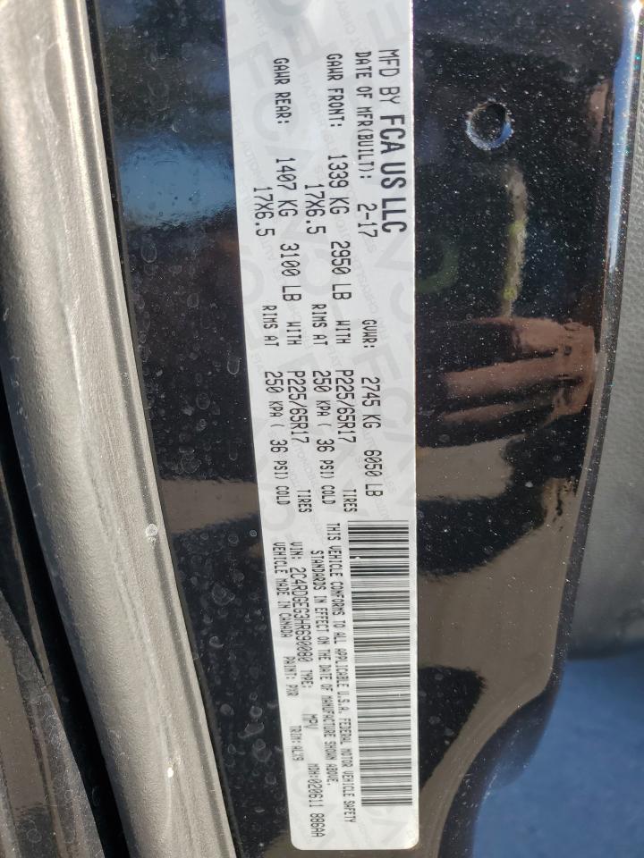 2017 Dodge Grand Caravan Gt - zdjęcie 13