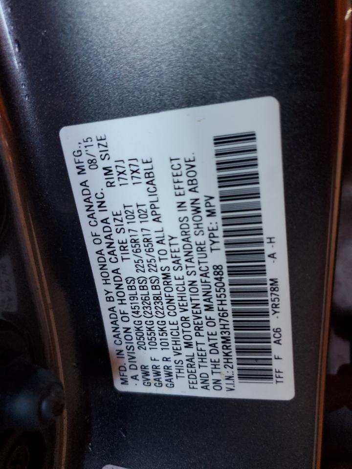 2015 Honda Cr-V Exl - zdjęcie 12