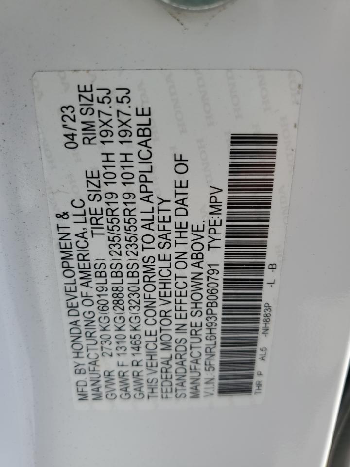 2023 Honda Odyssey - zdjęcie 13