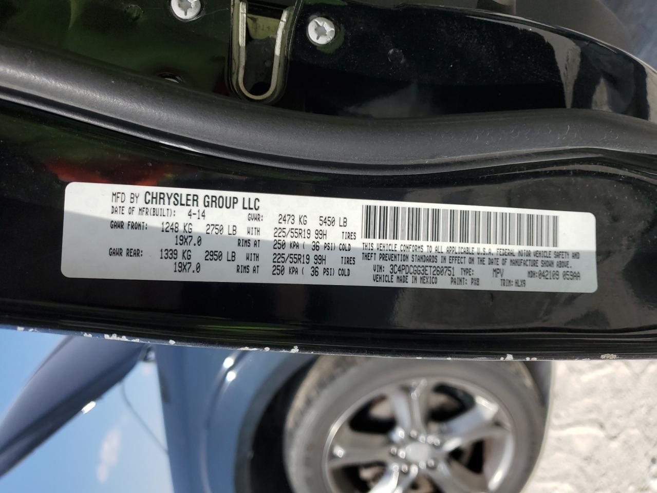 2014 Dodge Journey Crossroad - zdjęcie 14