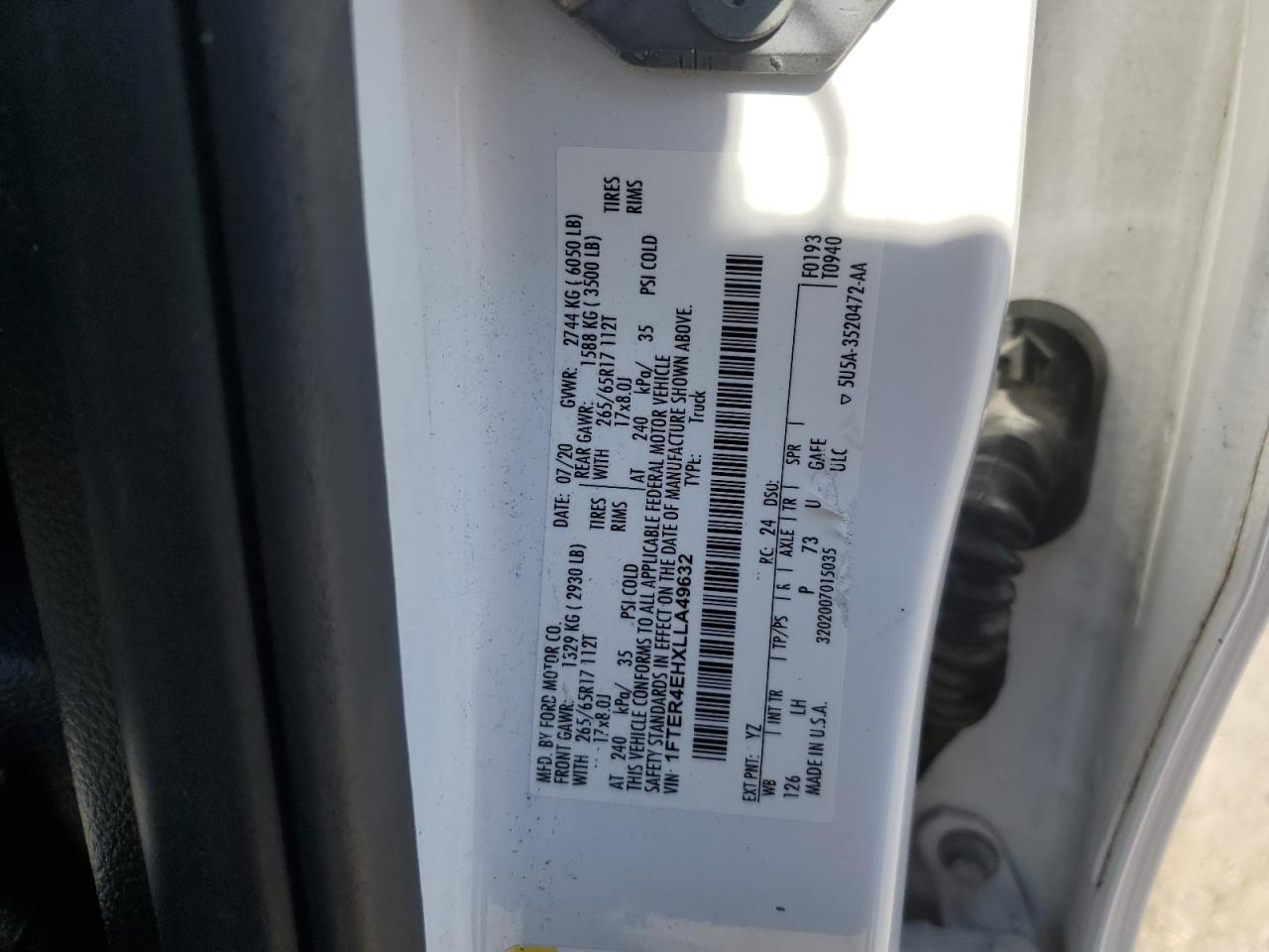 2020 Ford Ranger Xl - zdjęcie 12