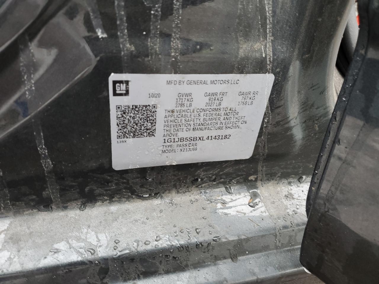 2020 Chevrolet Sonic - zdjęcie 12