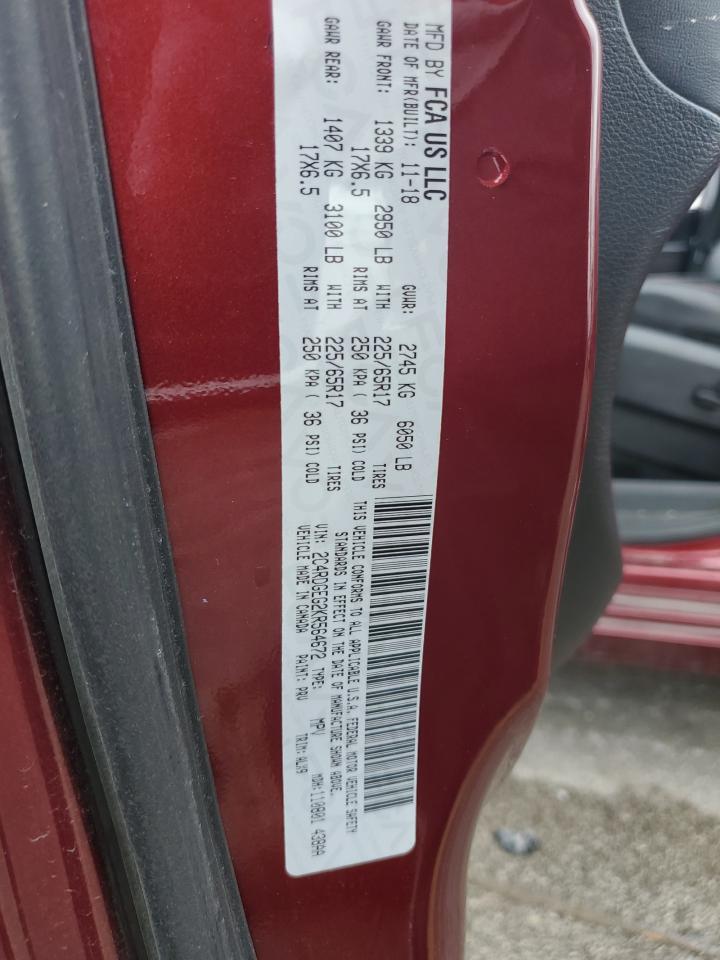 2019 Dodge Grand Caravan Gt - zdjęcie 13