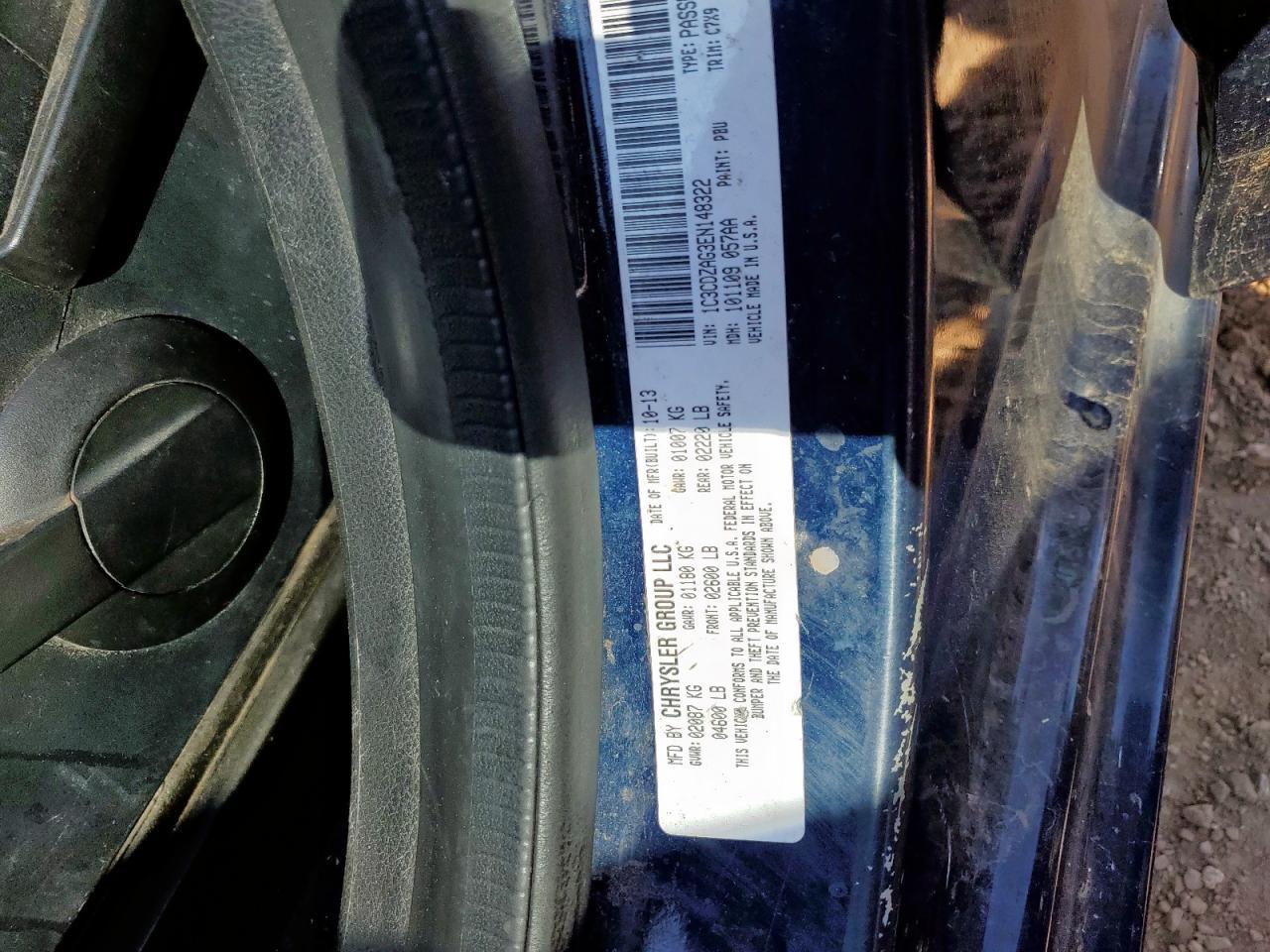 2014 Dodge Avenger Se - zdjęcie 12