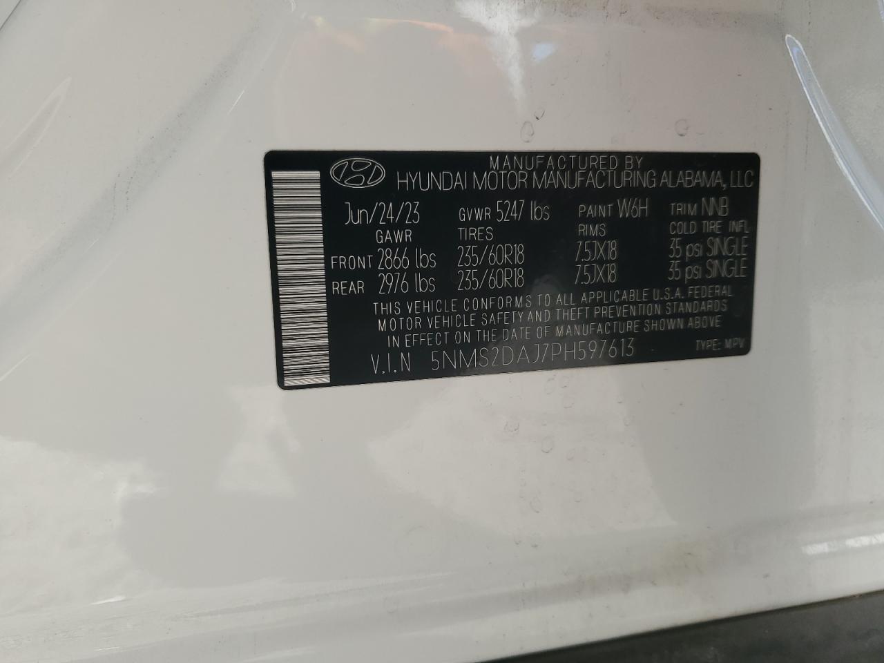 2023 Hyundai Santa Fe - zdjęcie 12