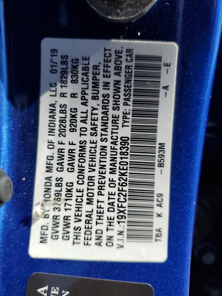 2019 Honda Civic - zdjęcie 12