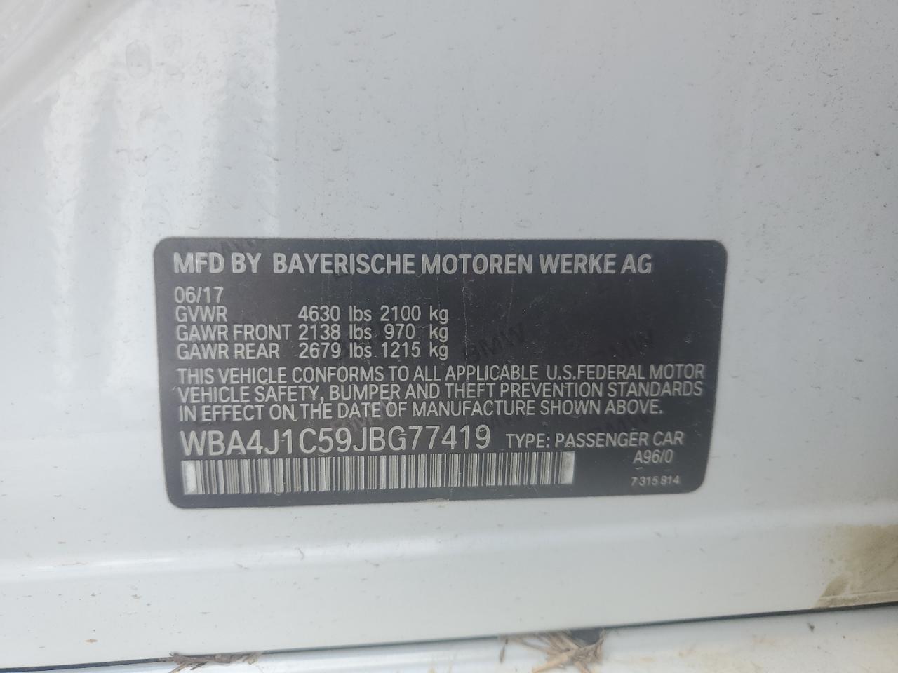 2018 BMW 430I Gran Coupe - zdjęcie 12