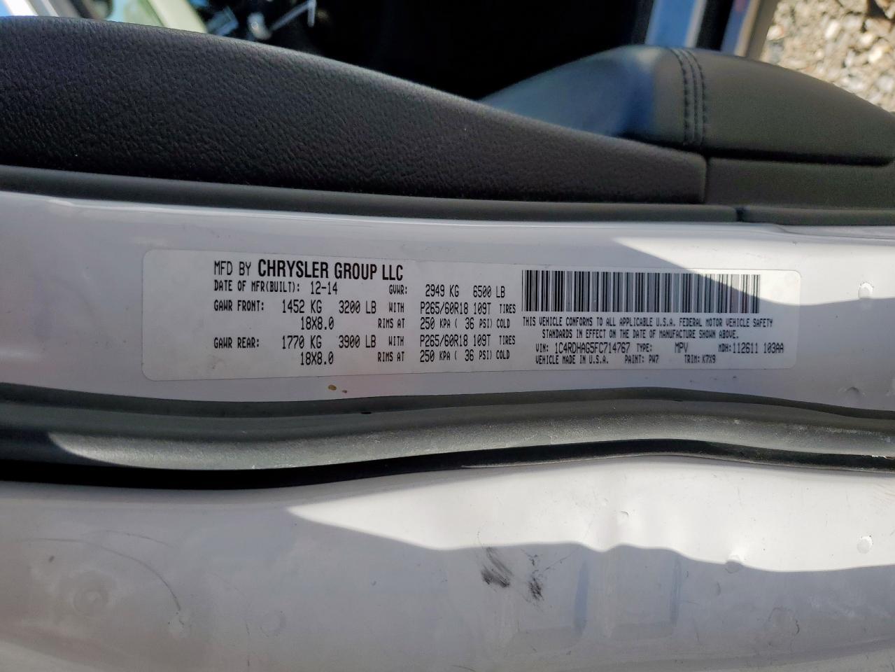 2015 Dodge Durango Sxt - zdjęcie 14