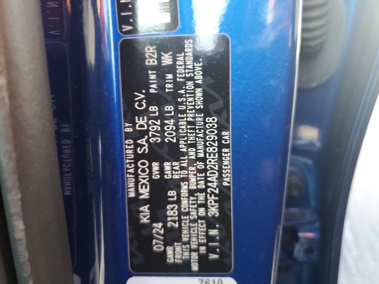 2024 Kia Forte - zdjęcie 12