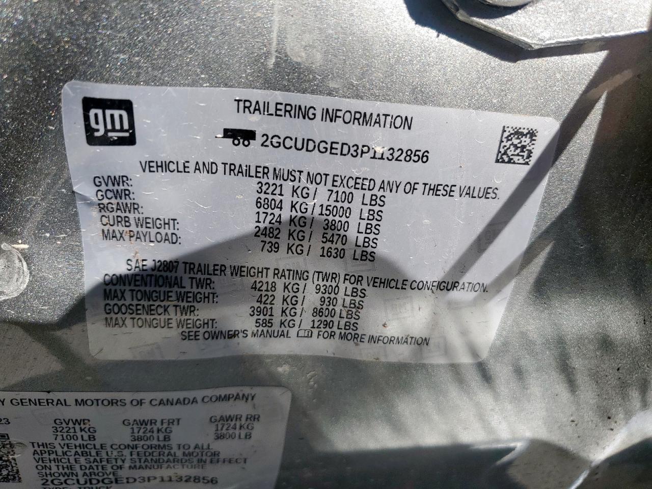 2023 Chevrolet Silverado K1500 Ltz - zdjęcie 12