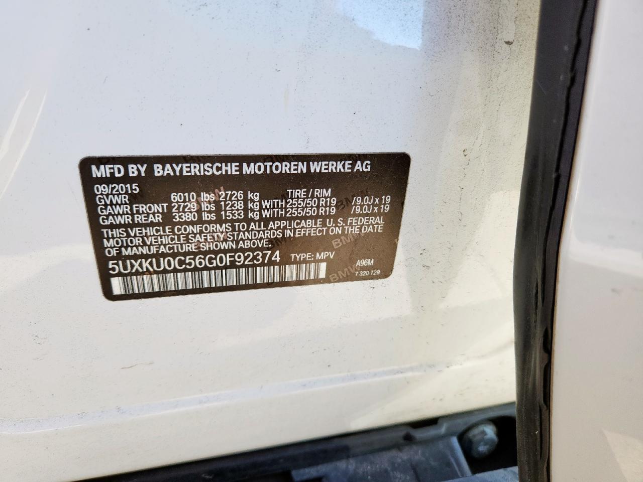 2016 BMW X6 Sdrive35I - zdjęcie 13