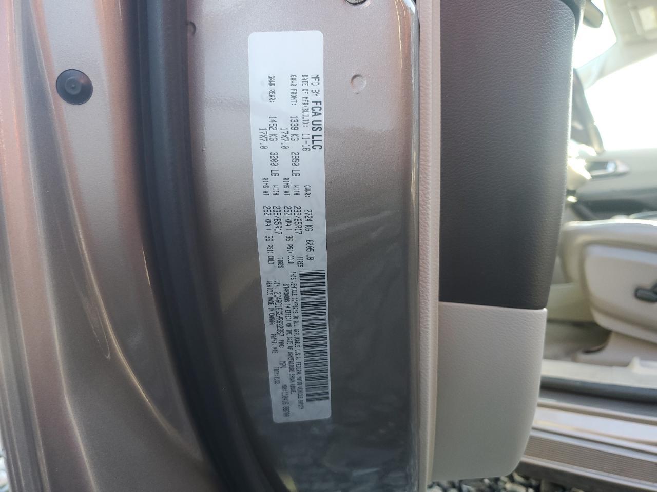 2017 Chrysler Pacifica - zdjęcie 13