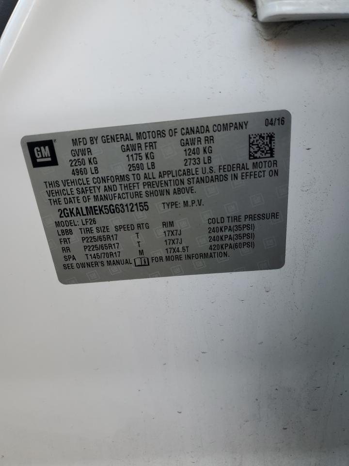 2016 GMC Terrain Sle - zdjęcie 13