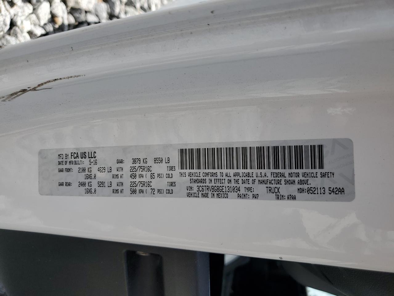 2016 Ram Promaster 1500 1500 High - zdjęcie 13