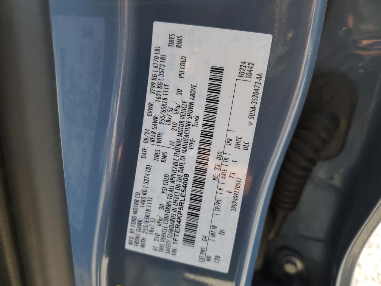 2024 Ford Ranger - zdjęcie 13