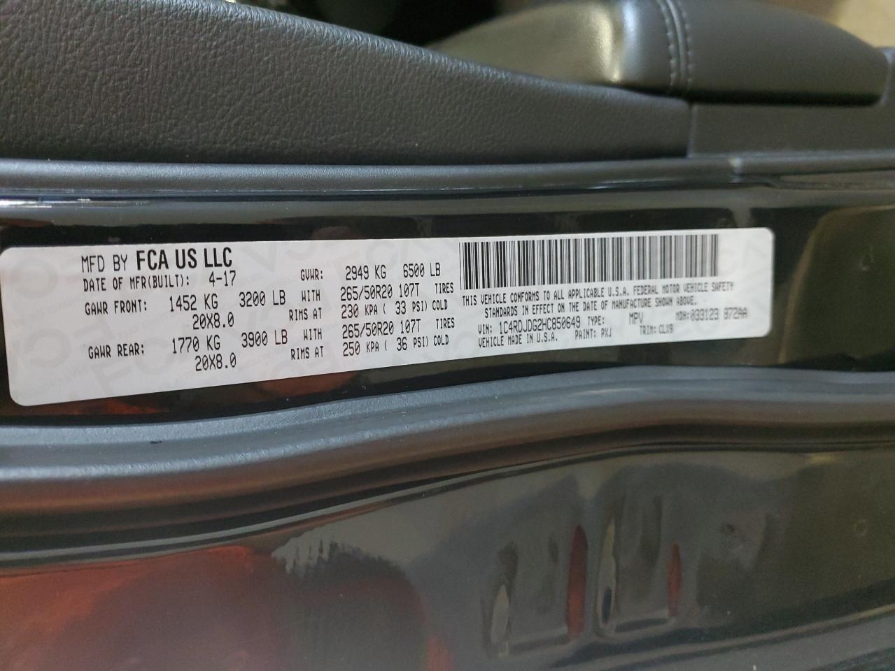 2017 Dodge Durango Gt - zdjęcie 14