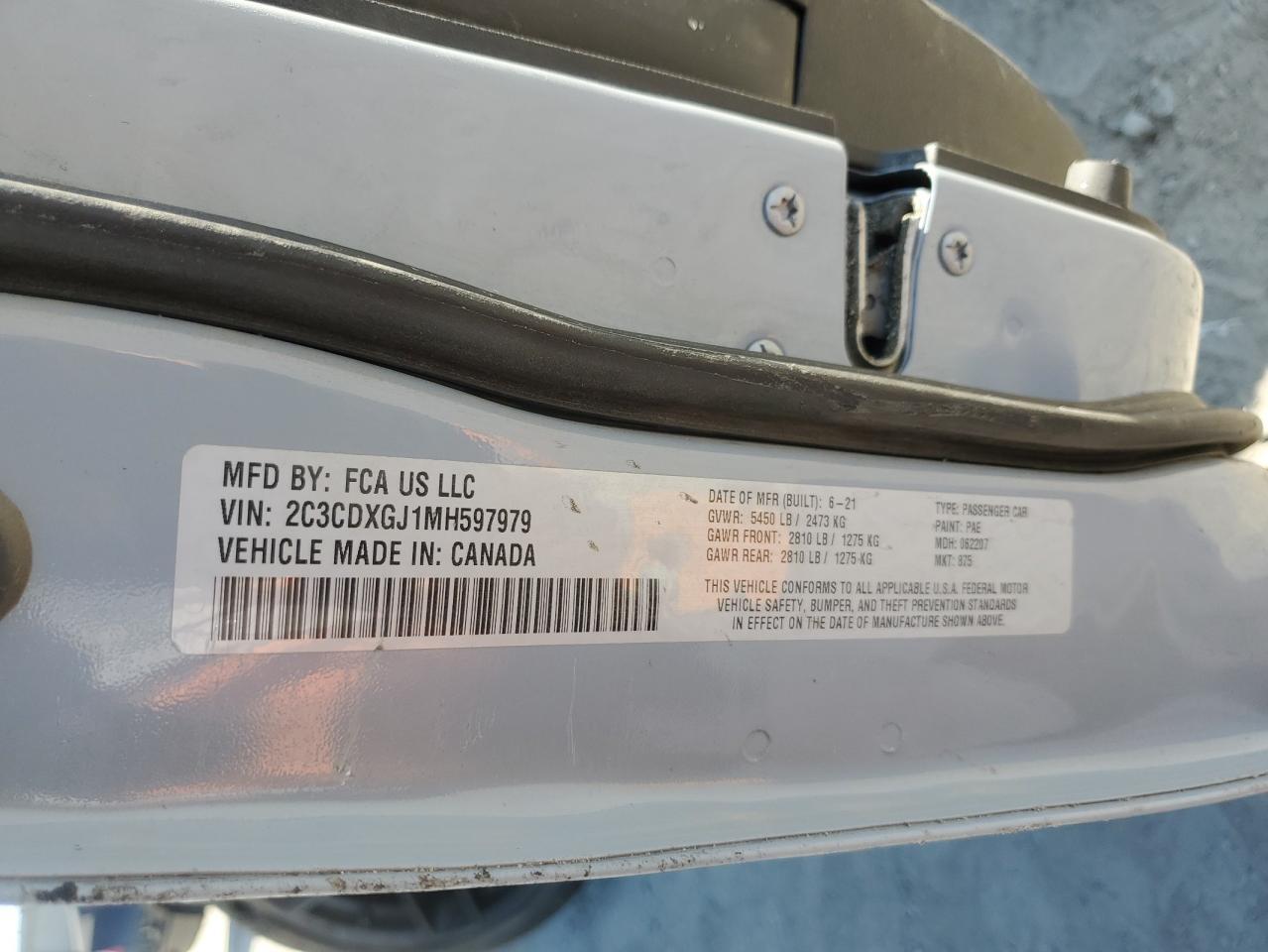 2021 Dodge Charger Scat Pack - zdjęcie 12