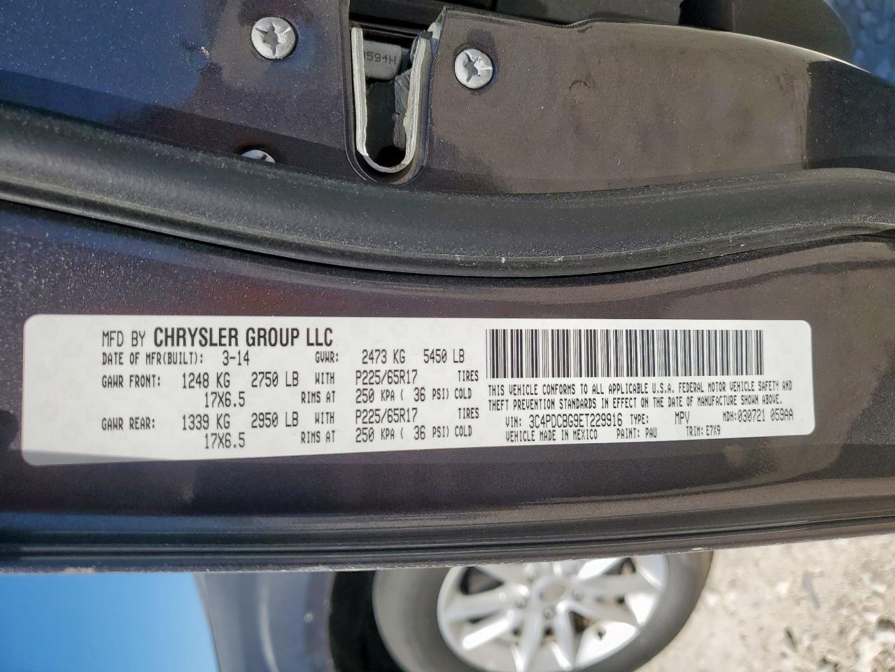 2014 Dodge Journey Sxt - zdjęcie 13