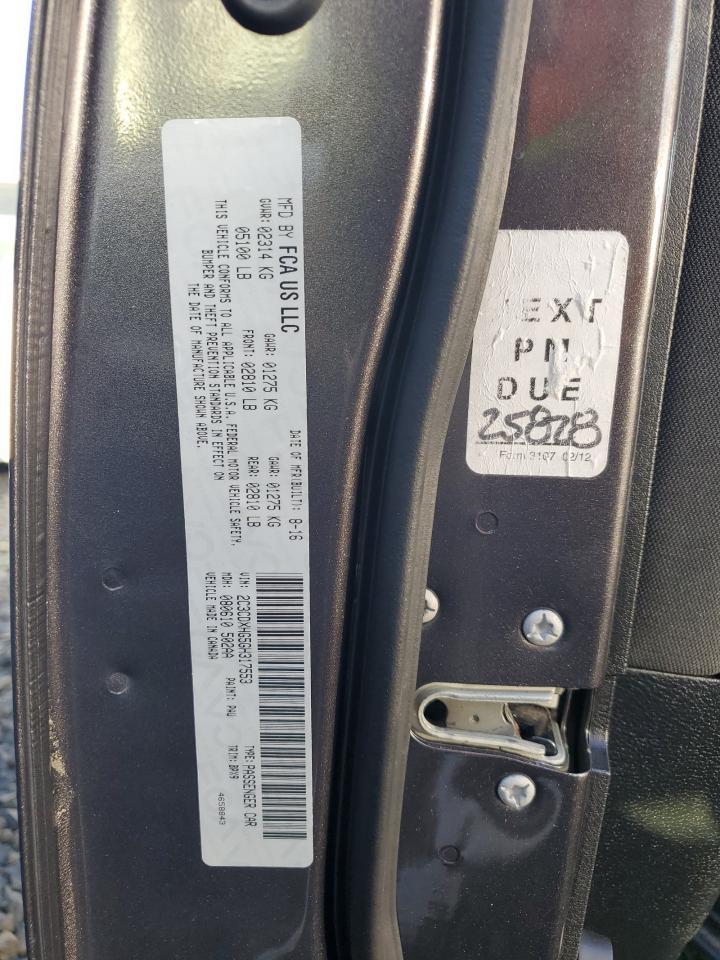 2016 Dodge Charger Sxt - zdjęcie 12