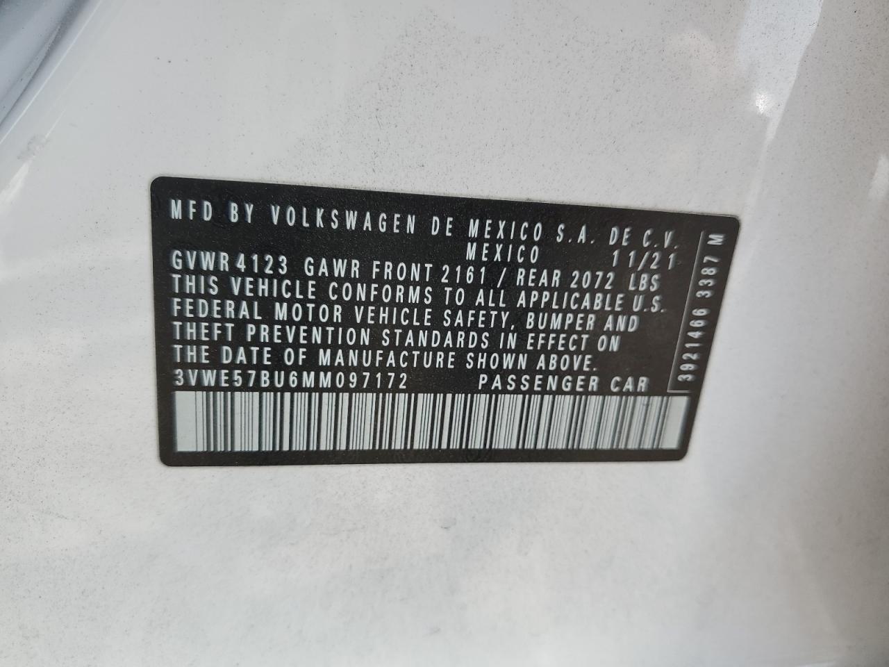 2021 Volkswagen Jetta - zdjęcie 12