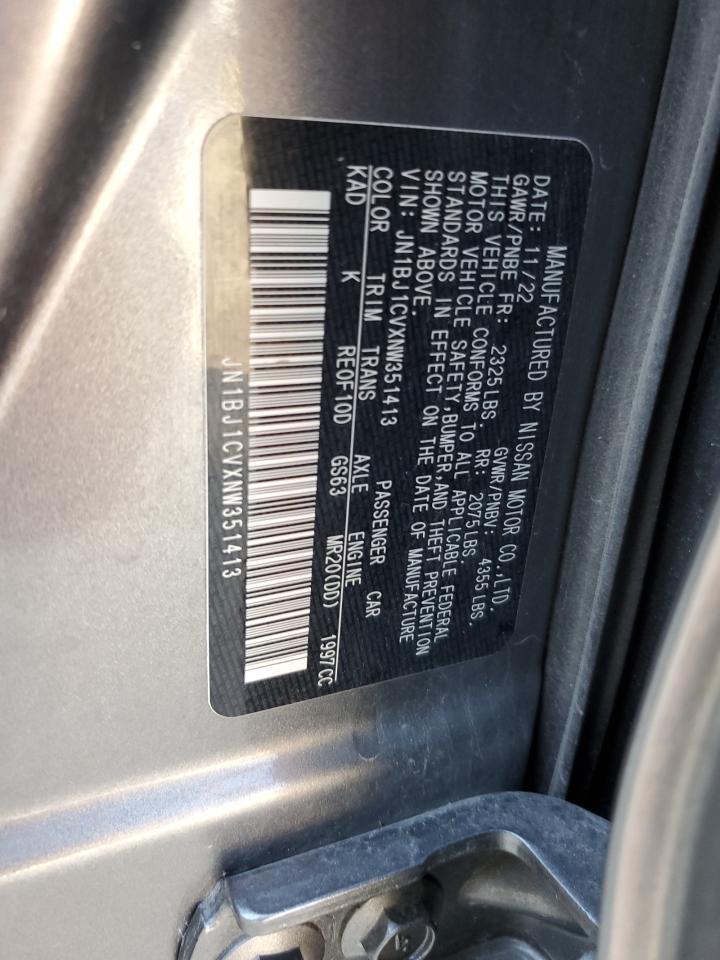 2022 Nissan Rogue Sport Sl - zdjęcie 12