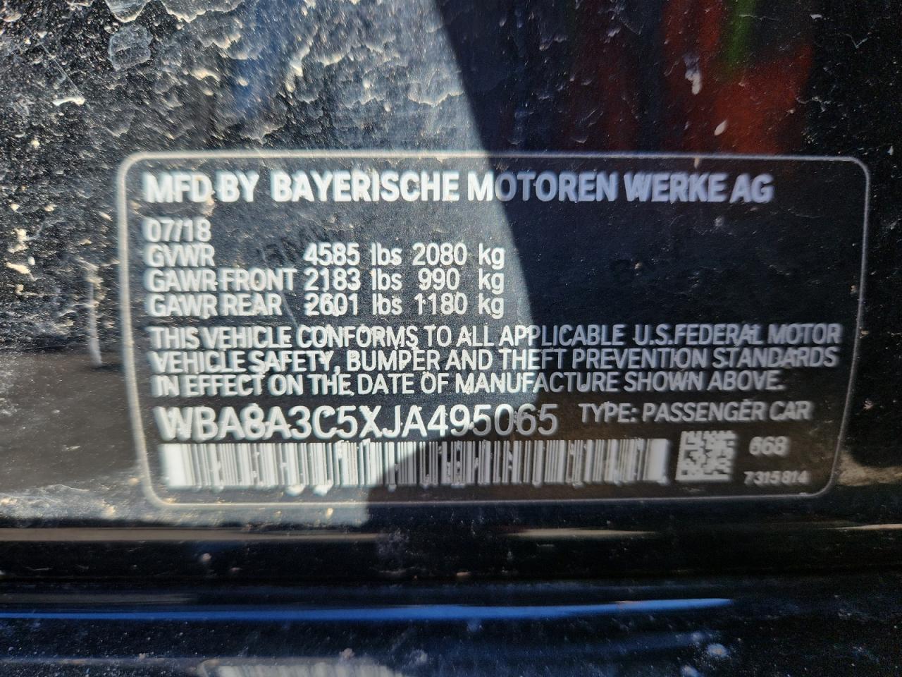 2018 BMW 320 Xi - zdjęcie 12