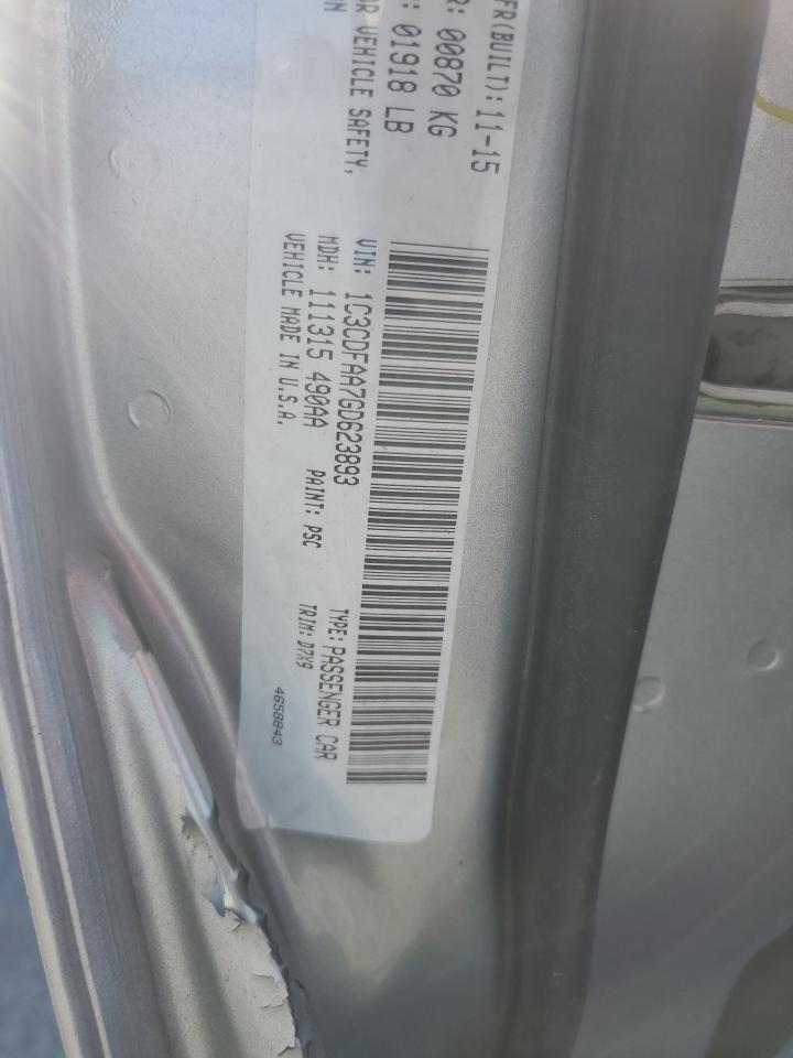 2016 Dodge Dart Se - zdjęcie 12
