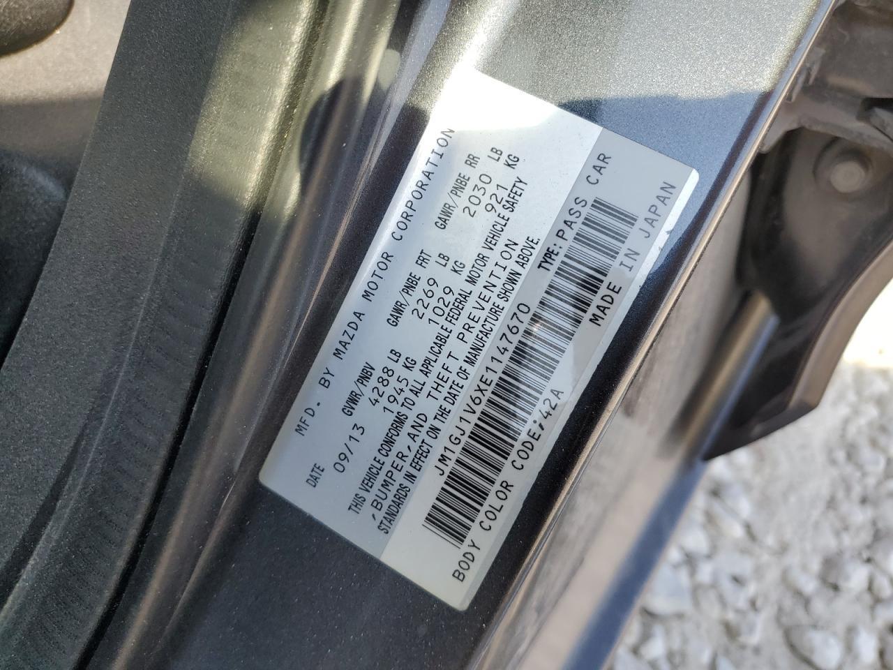 2014 Mazda 6 - zdjęcie 13