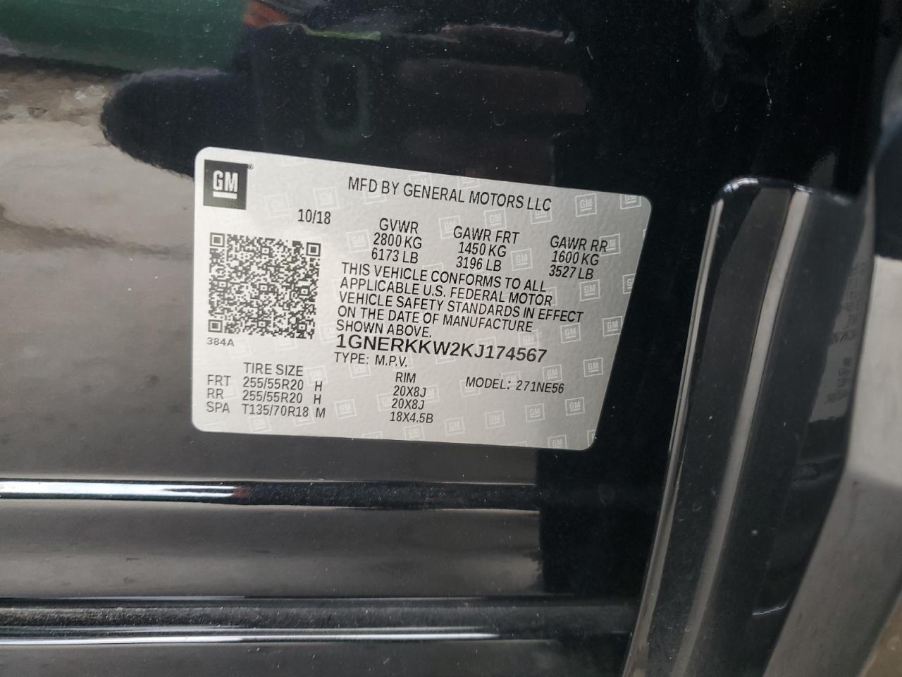 2019 Chevrolet Traverse - zdjęcie 12