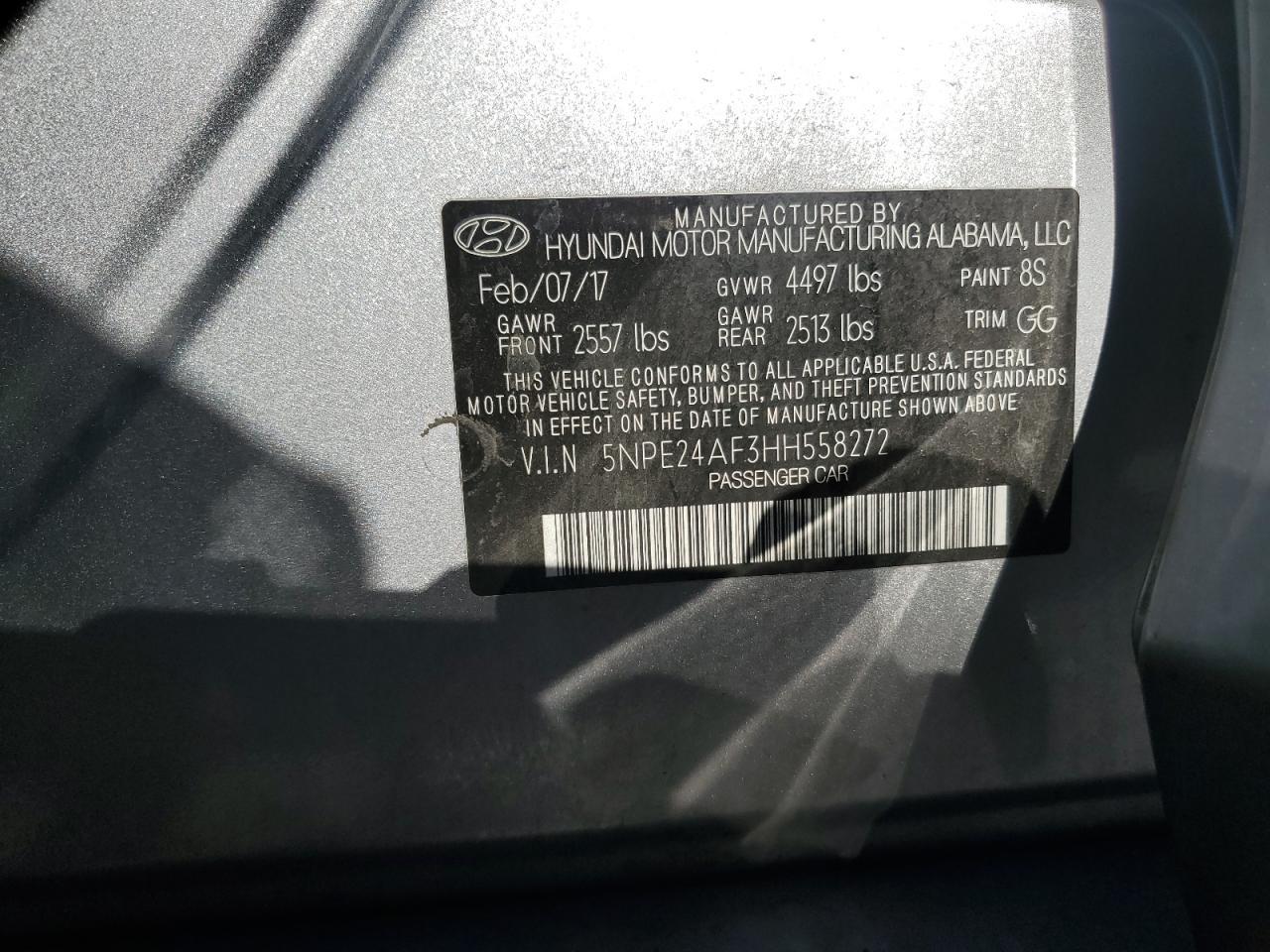 2017 Hyundai Sonata - zdjęcie 12