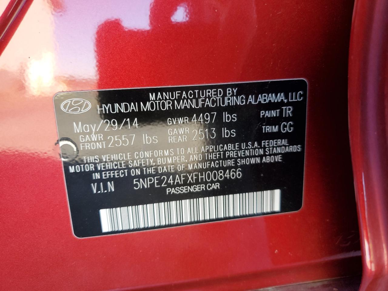 2015 Hyundai Sonata - zdjęcie 12